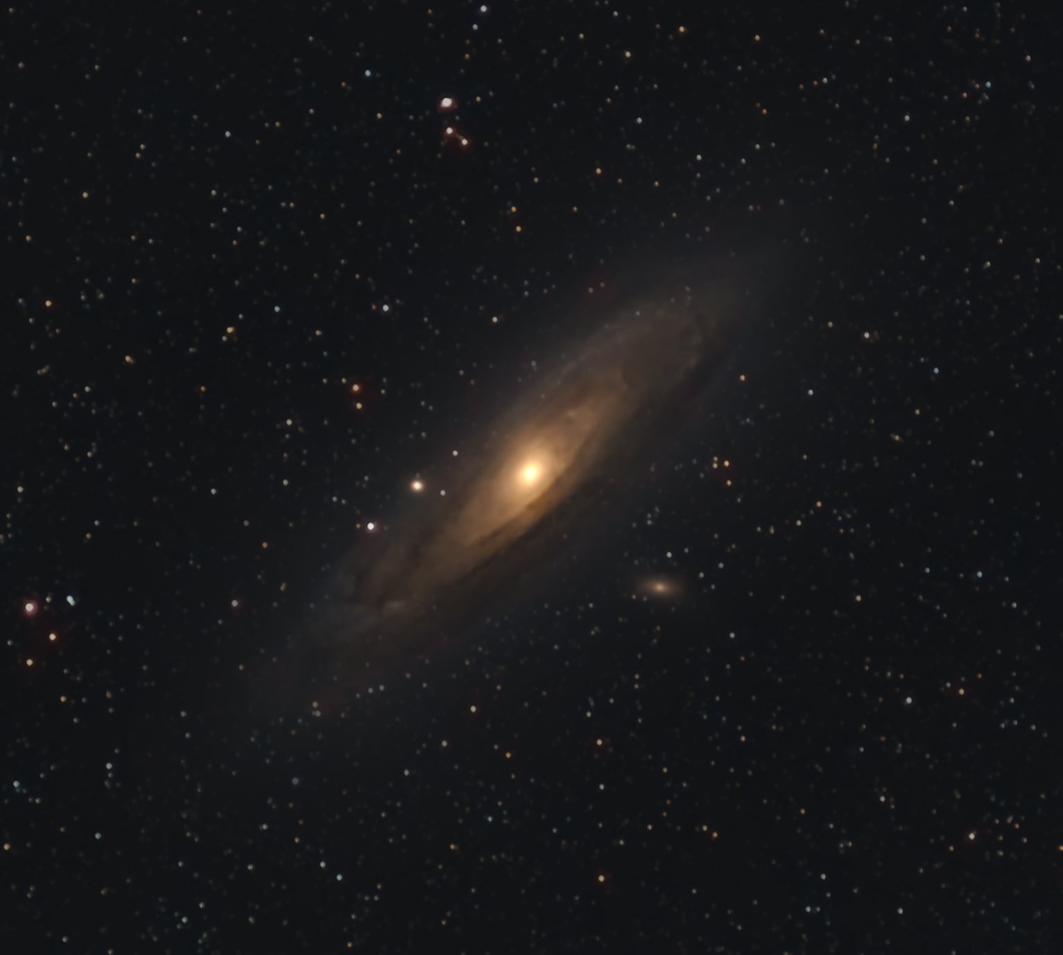 La galaxia de Andrómeda
