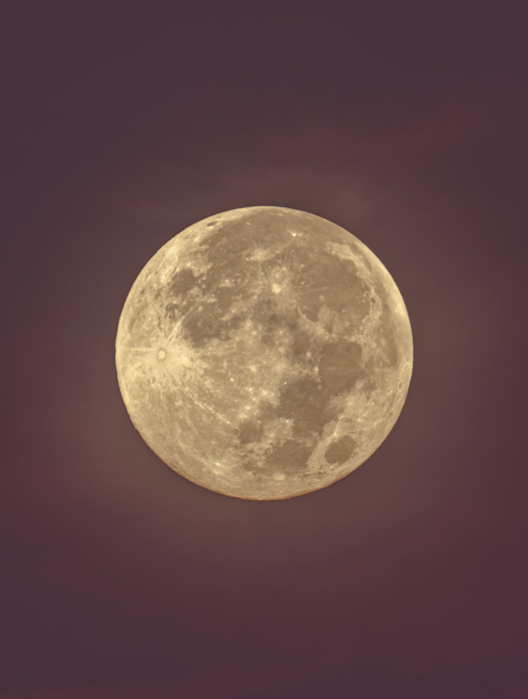 Luna Llena al amanecer