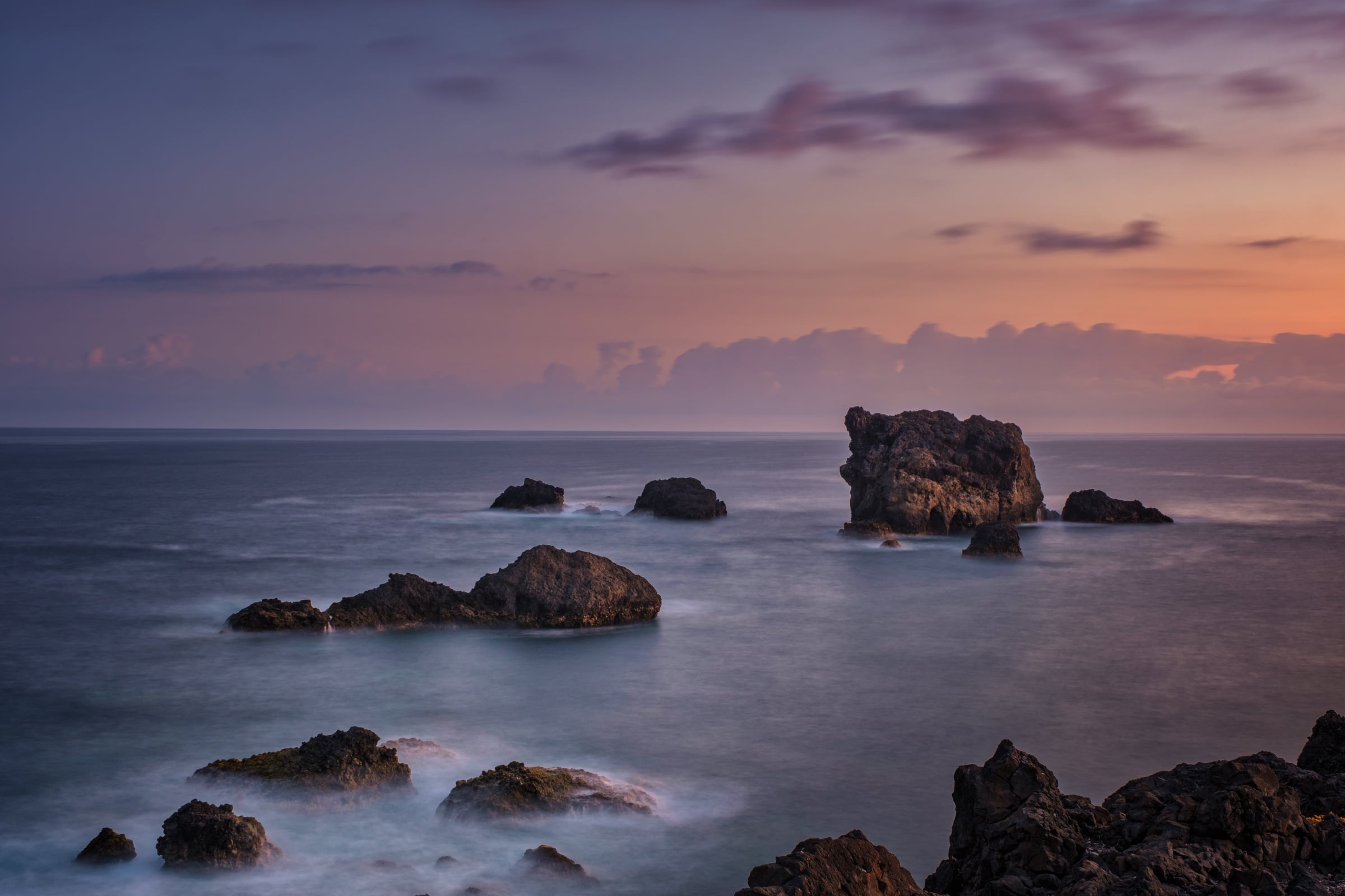 La costa de Punta de Arucas