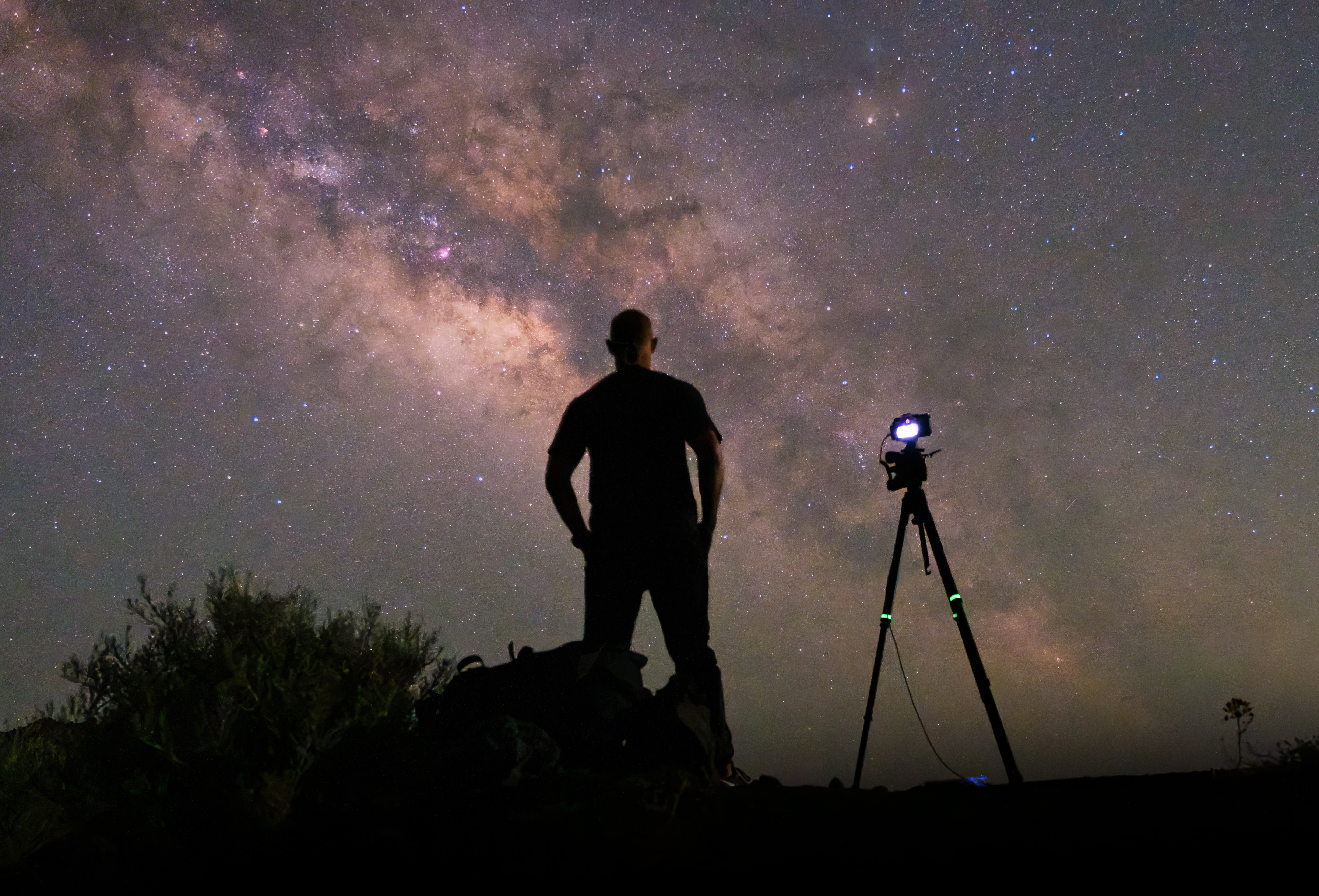 Dónde está el centro galáctico desde Canarias: la posición que define Astro28